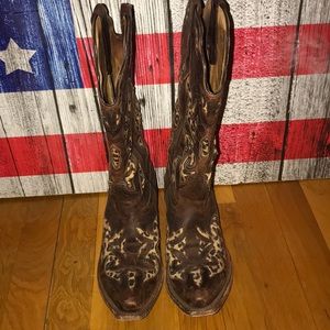 Cheetah Print Cowboy Boots